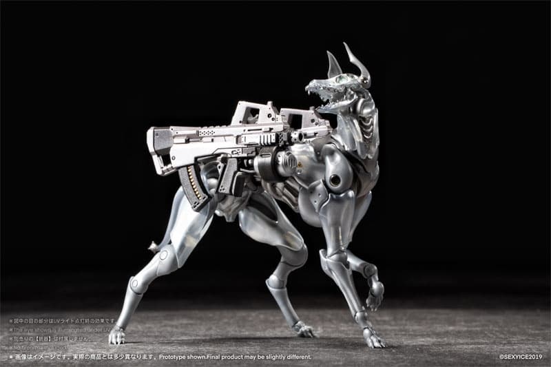 PURE.ICE x Vermin Canine-Type Biological Weapon Zatard Hound - Tactical Support Variant Action Figure, view 8 of 20