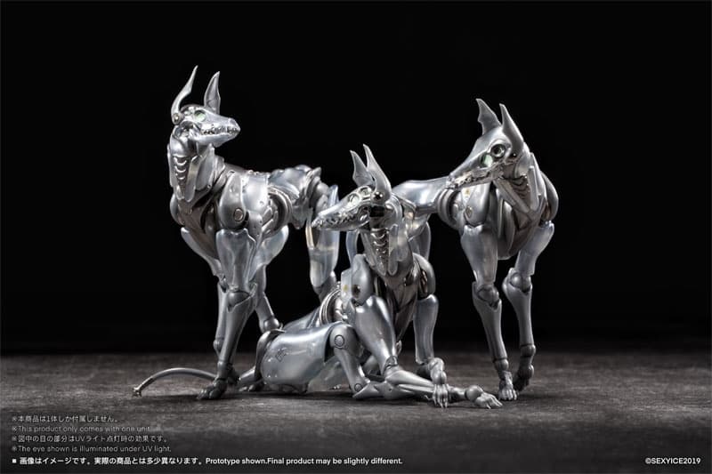 PURE.ICE x Vermin Canine-Type Biological Weapon Zatard Hound - Tactical Support Variant Action Figure, view 14 of 20