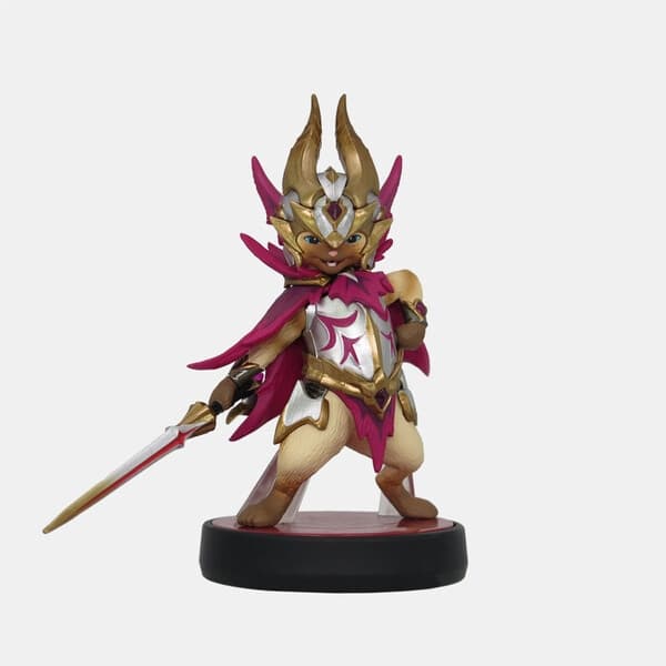 Monster Hunter Rise: Sunbreak - Otomo Airou - Amiibo - Felyne Malzeno