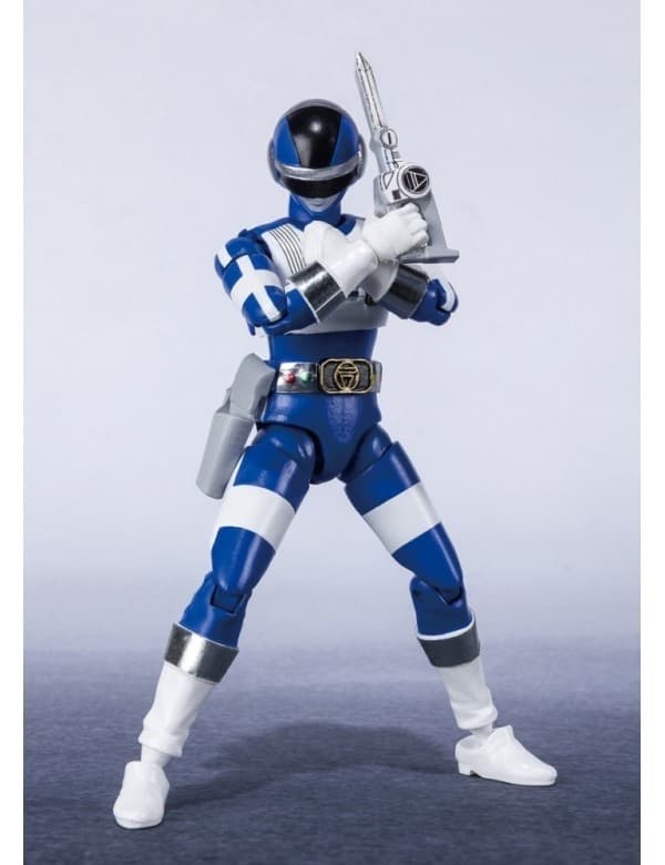 Choudenshi Bioman - Blue Three - Shodo Super