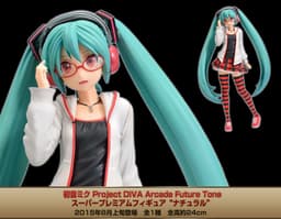 Hatsune Miku -Project DIVA- Arcade Future Tone - Hatsune Miku - SPM Figure - Natural, view 4 of 5