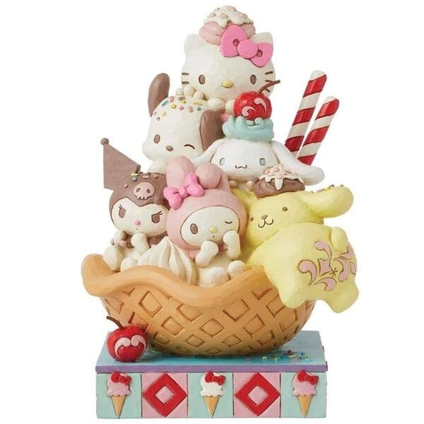 Sanrio Characters - Cinnamoroll - Hello Kitty - Kuromi - My Melody - Pochacco - Pompompurin - Hello Kitty & Friends Waffle