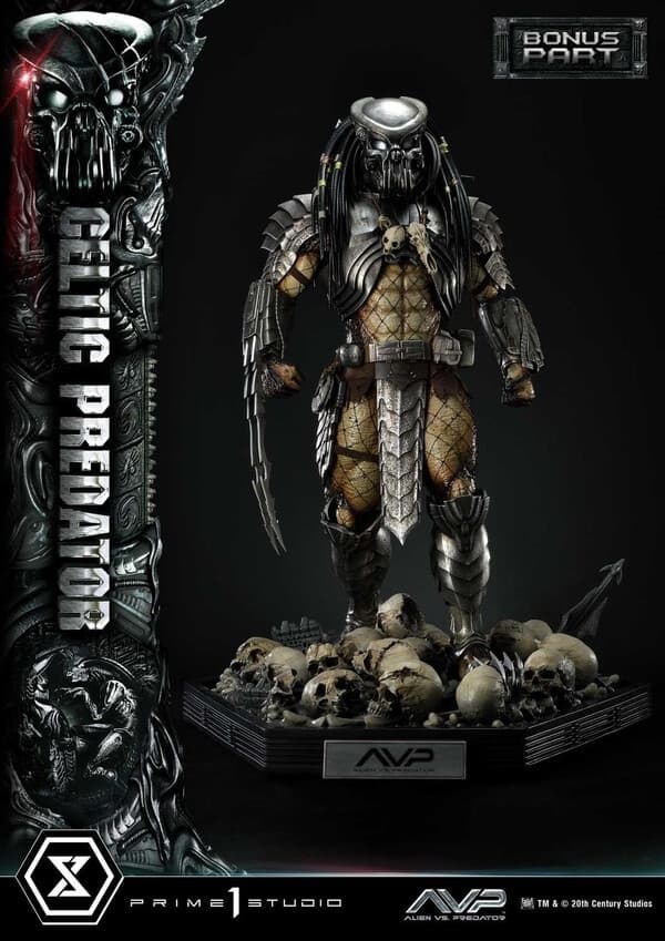 Alien Vs Predator - Celtic Predator - Museum Masterline Series (MMPR-05S) - 1/3 - Bonus Version