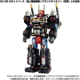 Diaclone - Diaclone Reboot (DA-95) - DA-95 Robot Base: Mobile Land Battleship <Ground Dion> - 1/60, view 7 of 12