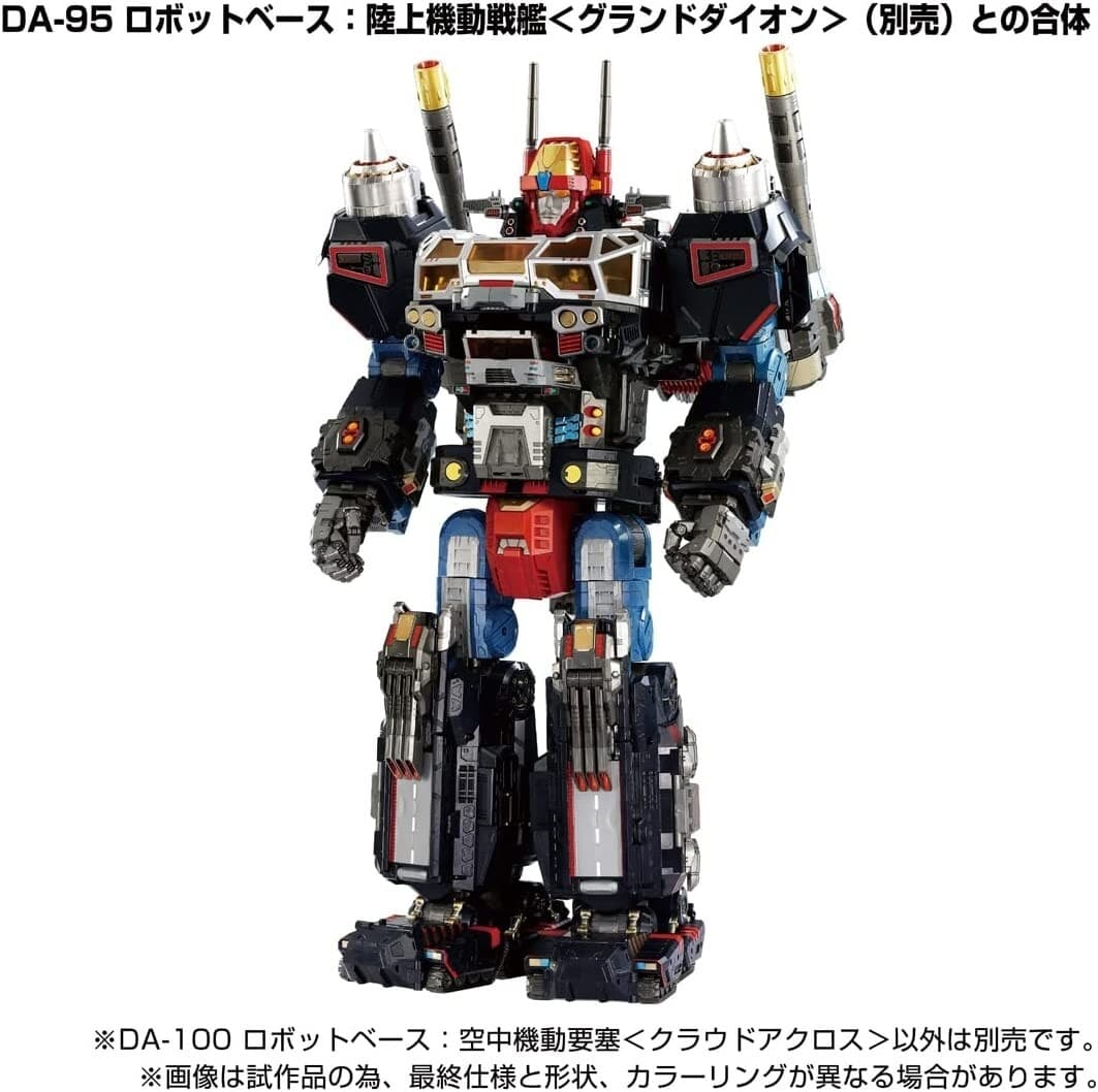 Diaclone - Diaclone Reboot (DA-95) - DA-95 Robot Base: Mobile Land Battleship <,Ground Dion>, - 1/60, view 6 of 11