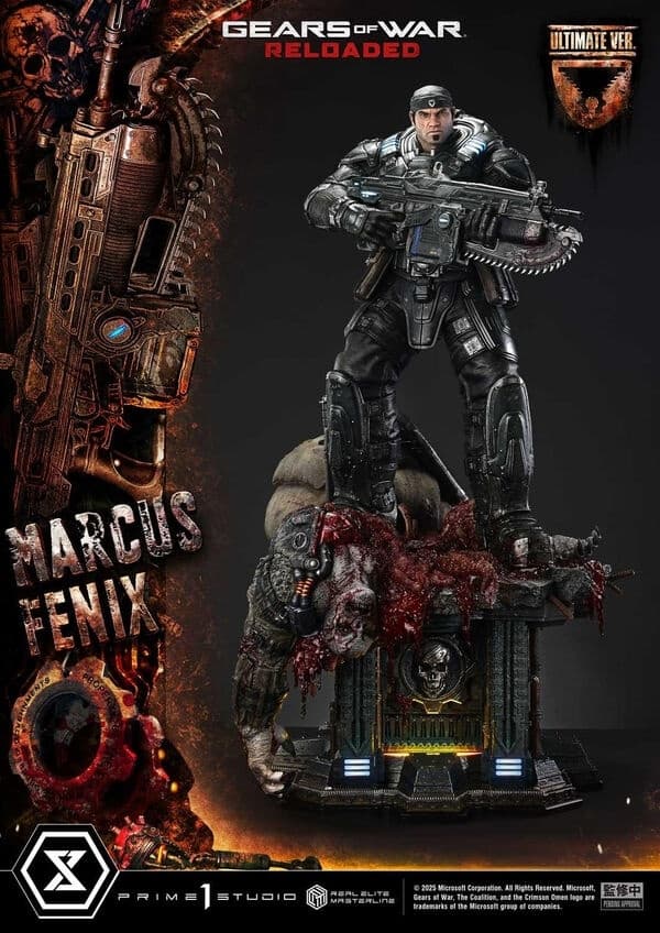 Gears of War: Reloaded - Drone - Marcus Fenix - Real Elite Masterline (REMGEARS-01UTS) - 1/3 - Ultimate Bonus Version