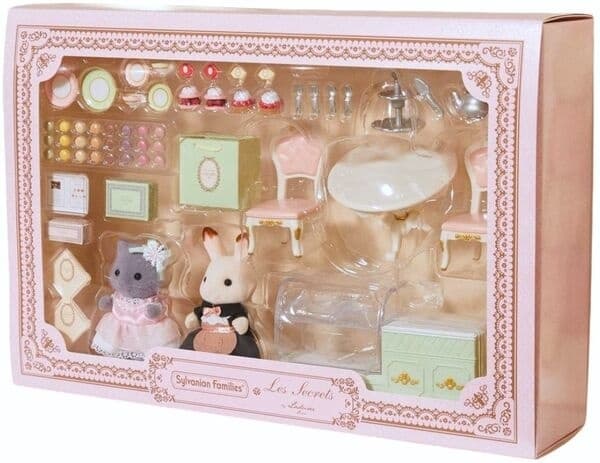 Sylvanian Families - Freya Chocolate - Skye Persian - Ladurée x Sylvanian Families - Les Secrets Ladurée - Ladurée de Tea Time