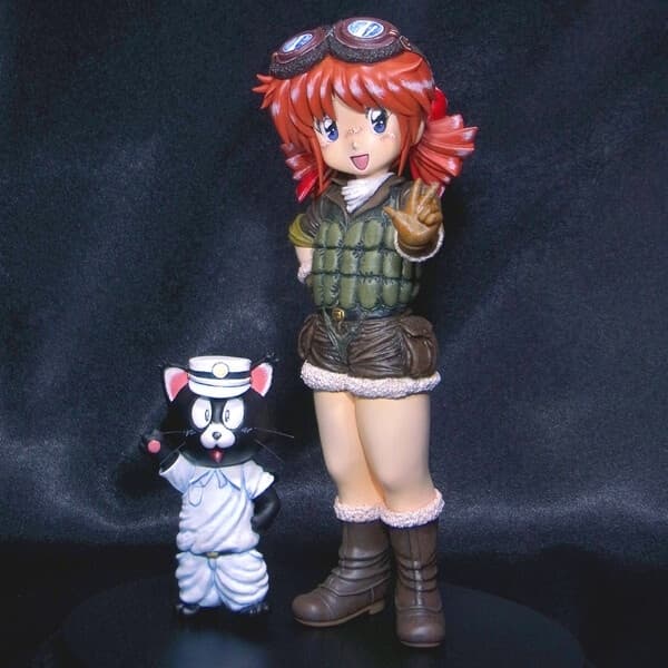 Mascot Character - Lucky - NASA-chan - Zero Fighter Crew Ver.