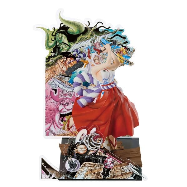 One Piece - Charlotte Katakuri - Charlotte Linlin - Kaidou - Kozuki Hiyori - Kozuki Oden - O-Kiku - Yamato - Ichiban Kuji - Ichiban Kuji One Piece WT100 Memorial Eiichiro Oda Draws 100 Great Pirates (H Prize)