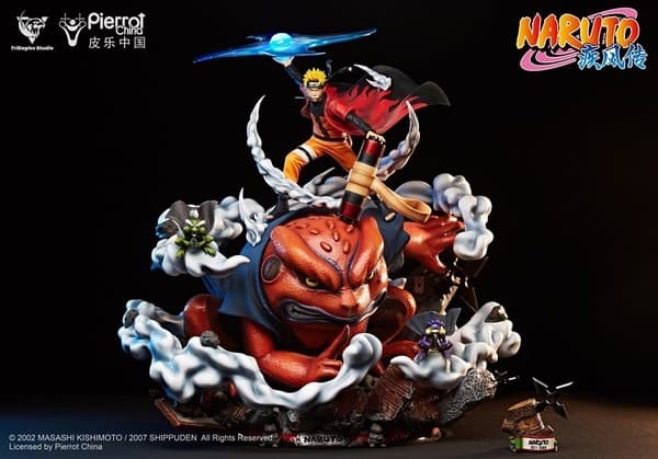 Naruto Shippuuden - Fukasaku - Gamakichi - Shima - Uzumaki Naruto - 666 worldwide - 1/6