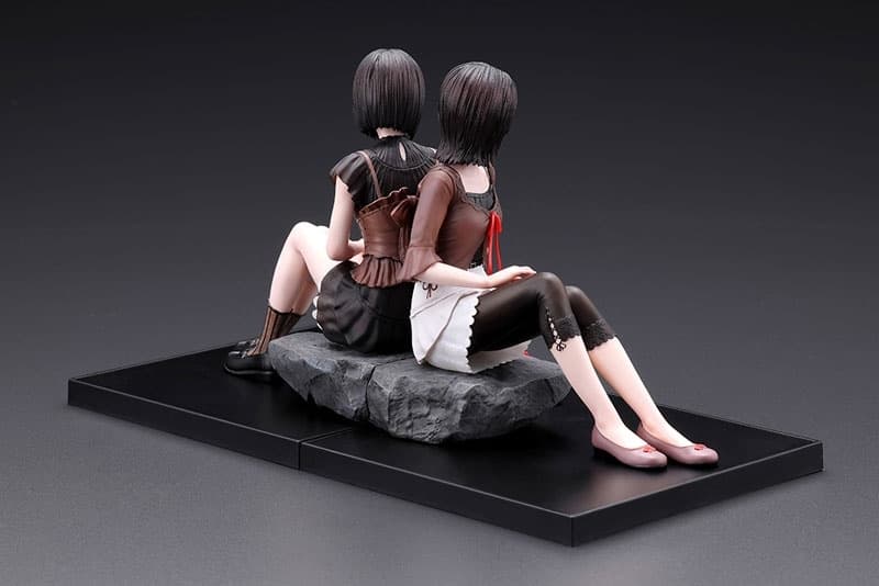 OSHI WORKS Fatal Frame II Crimson Butterfly REMAKE Mio Amakura / Mayu Amakura Complete Figure, view 9 of 14