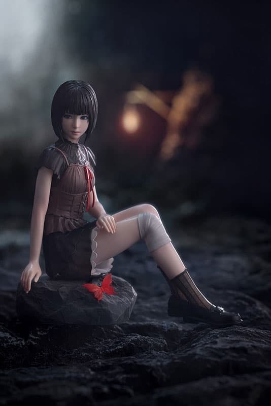 OSHI WORKS Fatal Frame II Crimson Butterfly REMAKE Mio Amakura / Mayu Amakura Complete Figure, view 5 of 14