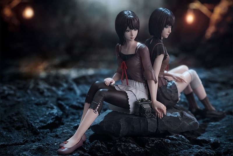OSHI WORKS Fatal Frame II Crimson Butterfly REMAKE Mio Amakura / Mayu Amakura Complete Figure, view 2 of 14