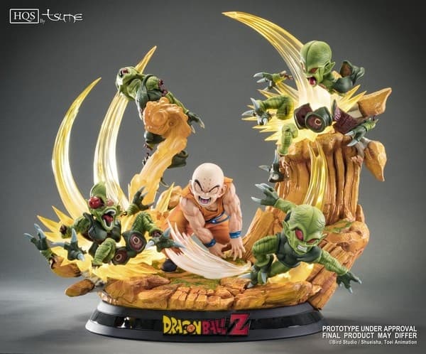 Dragon Ball Z - Krillin - Saibamen - HQS - 1/6