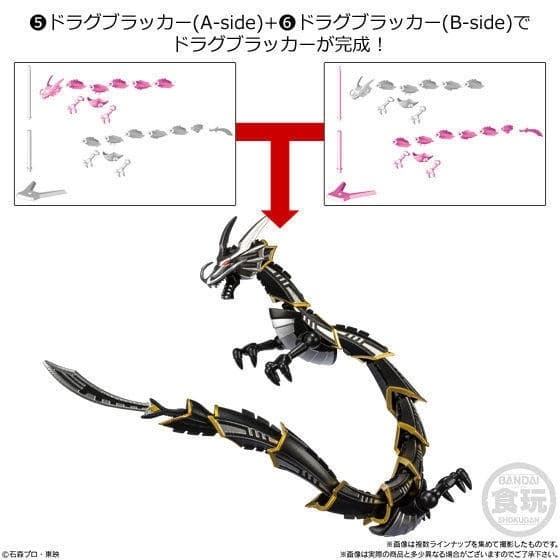 Gekijouban Kamen Rider Ryuuki: Episode Final - Dragblacker - Bandai Shokugan - Candy Toy - Shodo-O - Shodo-O Kamen Rider 2 - B