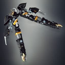 Ressha Sentai ToQger - Kurainer Robo - DX - Super Sentai Artisan - Schwartz Senyou, view 5 of 8