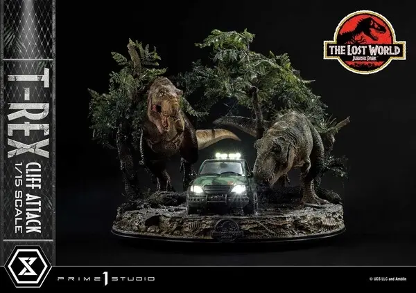 The Lost World: Jurassic Park - Eddie Carr - Tyrannosaurus Rex - Legacy Museum Collection (LMCJP-09) - T-Rex Cliff Attack - 1/15