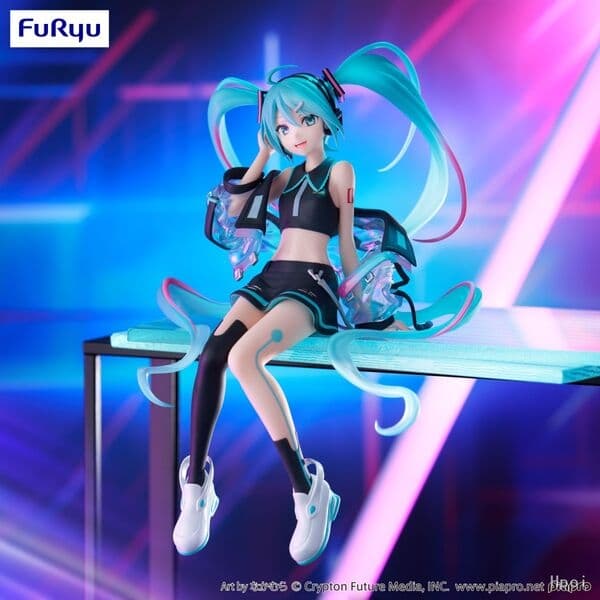 Piapro Characters - Hatsune Miku - Noodle Stopper Figure - Neon Cyber