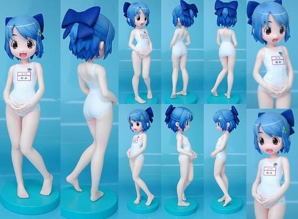 Gakuen Utopia Manabi Straight! - Inamori Mika - 1/8 - White Swimsuit ver.