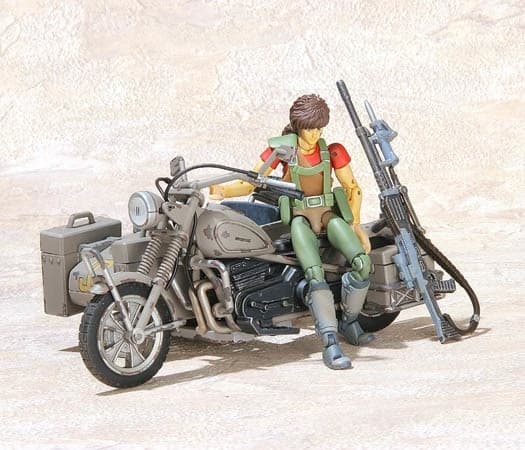 Kikou Ryouhei Merowlink - Merowlink Ality - Microman Micro-Action Plus (MAP-02) - with Military Bike