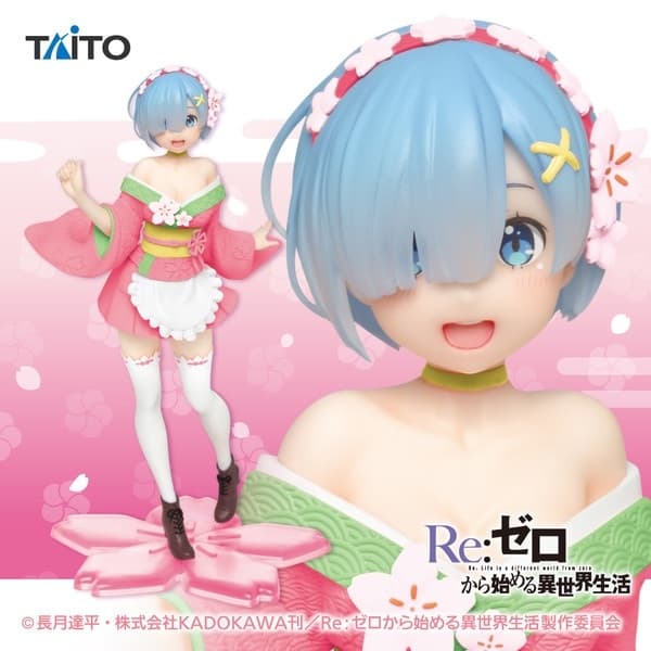 Re:Zero Kara Hajimeru Isekai Seikatsu - Rem - Precious Figure - Original Sakura Image ver., Renewal