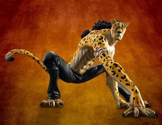 One Piece - Rob Lucci - Excellent Model - Portrait Of Pirates "MAS" - 1/8