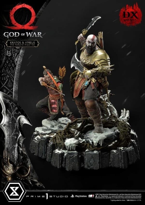 God of War (2018) - Atreus - Kratos - Mimir - Ultimate Premium Masterline (UPMGOW-03DX) - 1/4 - The Valkyrie Armor Set, DX Version
