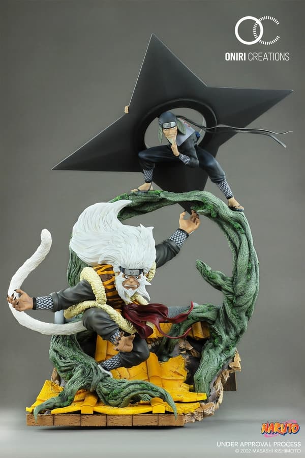 Naruto - Enma - Sarutobi Hiruzen - Diorama - 1/6