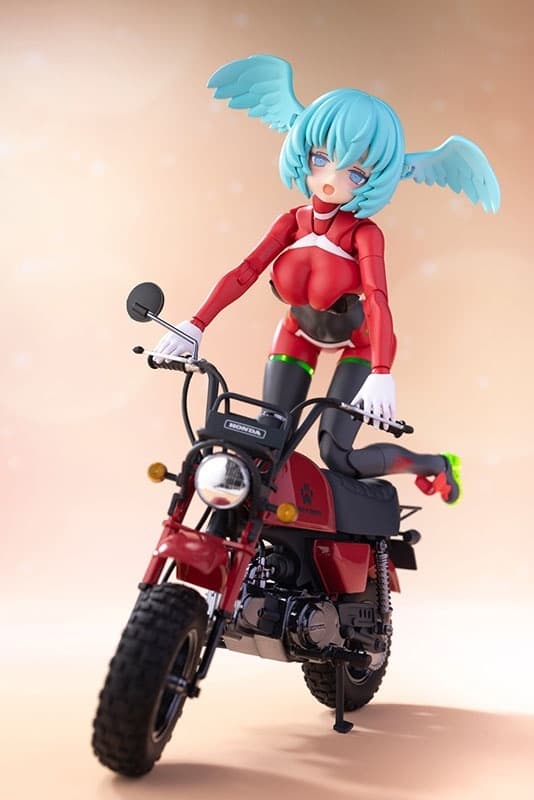 Megami Device PUNI*MOFU RACING XIAO with Honda Z50J Gorilla Plastic Model, view 17 of 18
