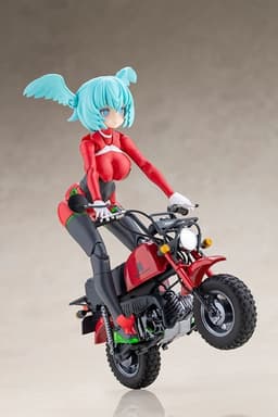 Megami Device PUNI*MOFU RACING XIAO with Honda Z50J Gorilla Plastic Model, view 15 of 19