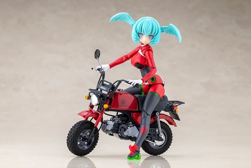 Megami Device PUNI*MOFU RACING XIAO with Honda Z50J Gorilla Plastic Model, view 12 of 18