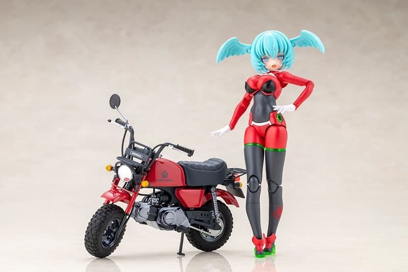 Megami Device PUNI*MOFU RACING XIAO with Honda Z50J Gorilla Plastic Model, view 11 of 18