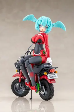 Megami Device PUNI*MOFU RACING XIAO with Honda Z50J Gorilla Plastic Model, view 1 of 19