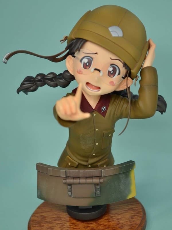 Girls und Panzer - Fukuda Haru - Bust - 1/5