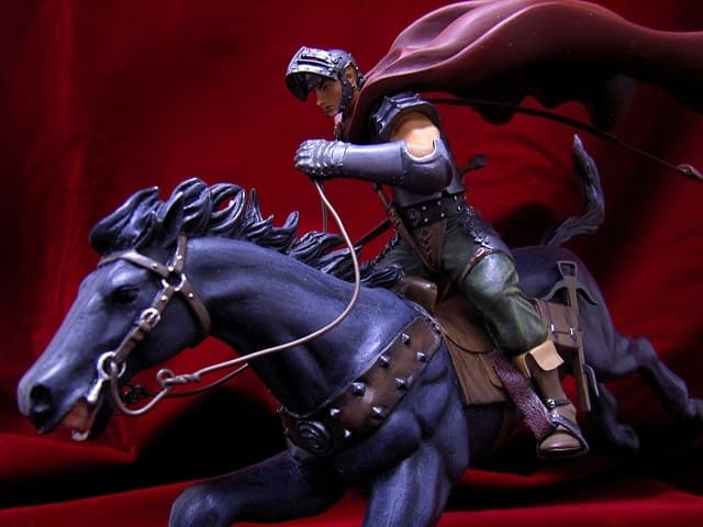 Berserk - Guts - 1/15 - Hawk Soldier (Horse Riding), view 2 of 4
