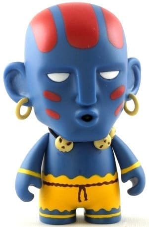 Street Fighter II - Dhalsim - Blue/red variant