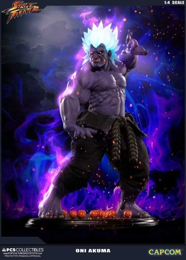 Super Street Fighter IV: Arcade Edition - Oni - Mixed Media - 1/4