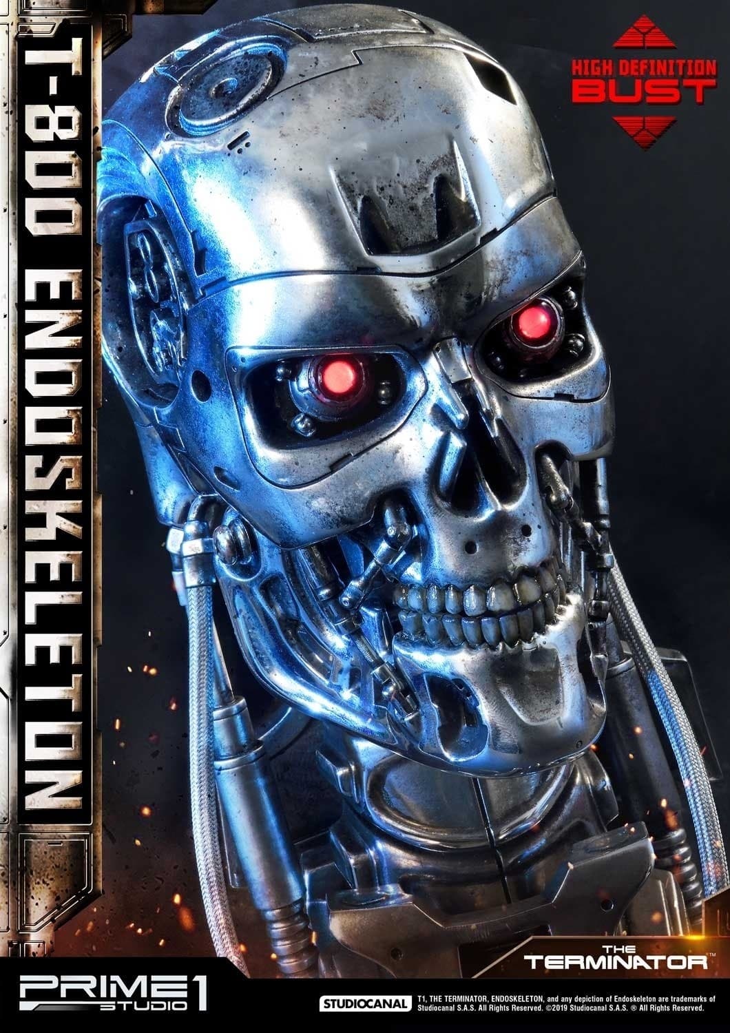 The Terminator - T-800 - Bust - High Definition Bust - 1/2, view 6 of 12