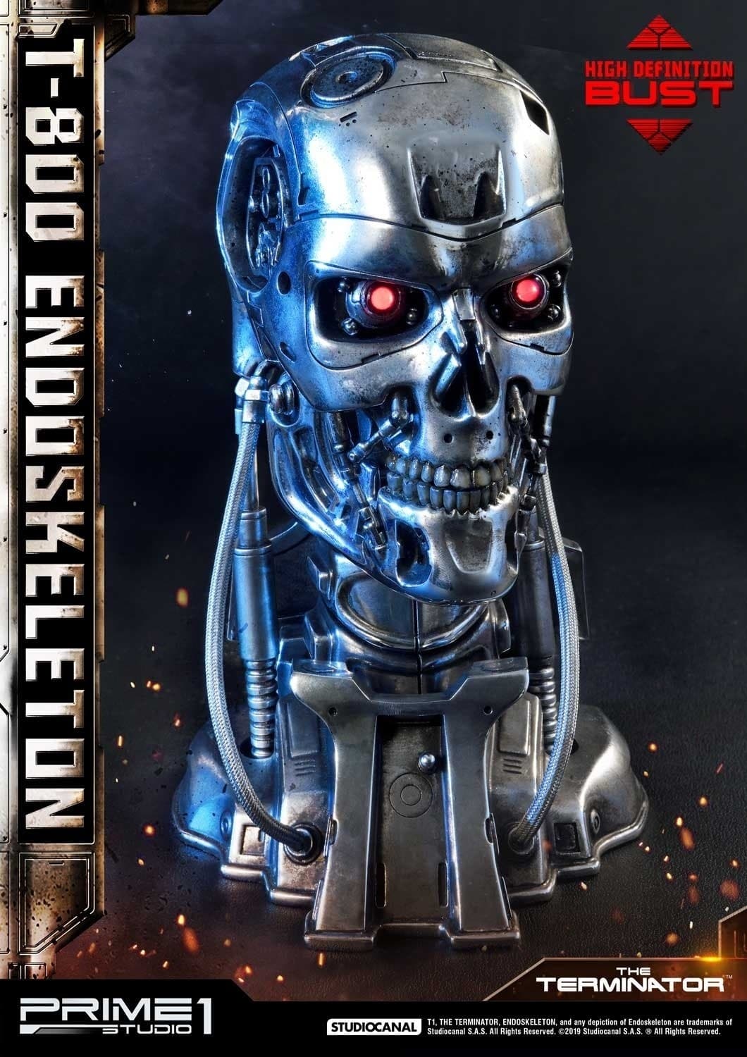 The Terminator - T-800 - Bust - High Definition Bust - 1/2, view 7 of 12