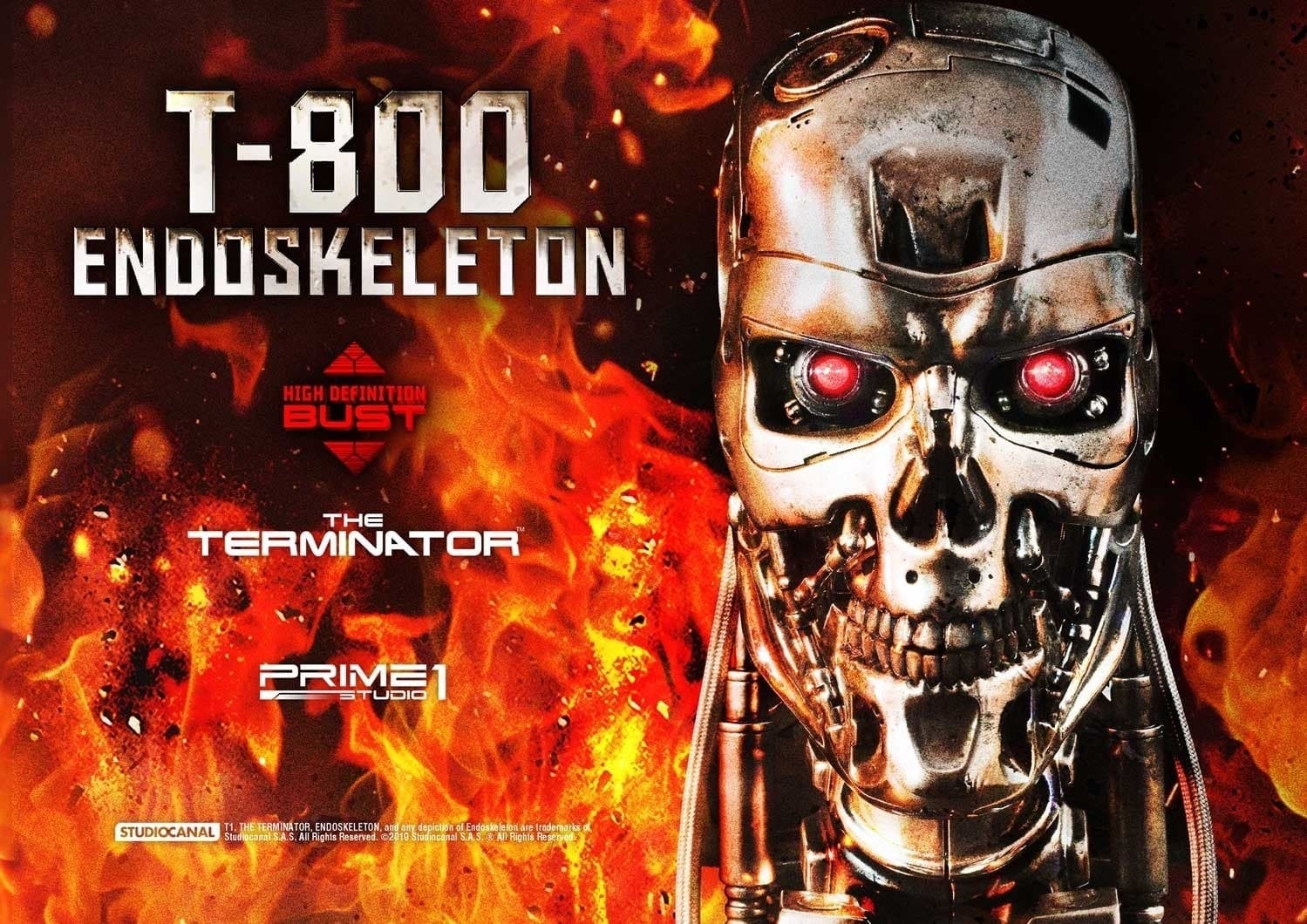 The Terminator - T-800 - Bust - High Definition Bust - 1/2, view 10 of 12
