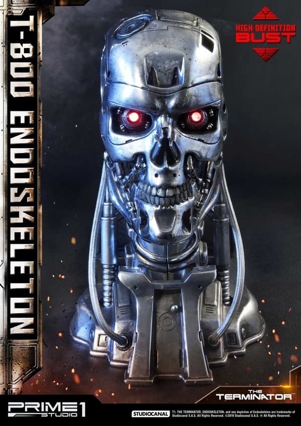 The Terminator - T-800 - Bust - High Definition Bust - 1/2