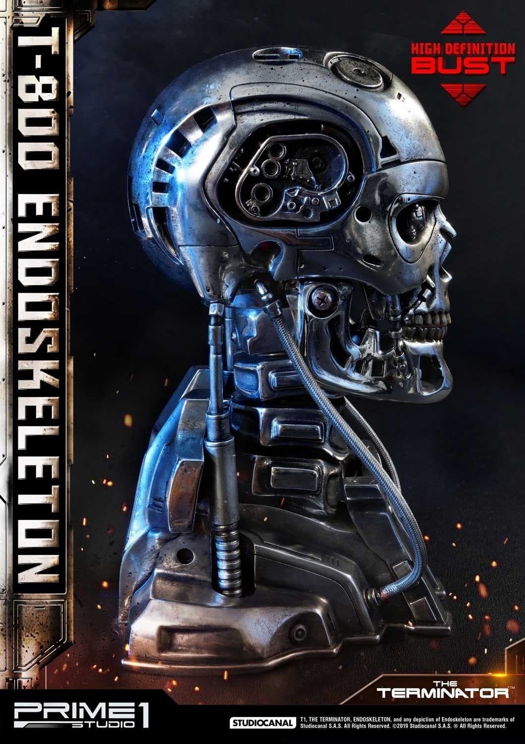 The Terminator - T-800 - Bust - High Definition Bust - 1/2, view 4 of 12