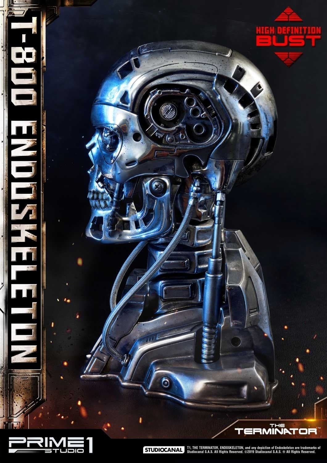The Terminator - T-800 - Bust - High Definition Bust - 1/2, view 3 of 12