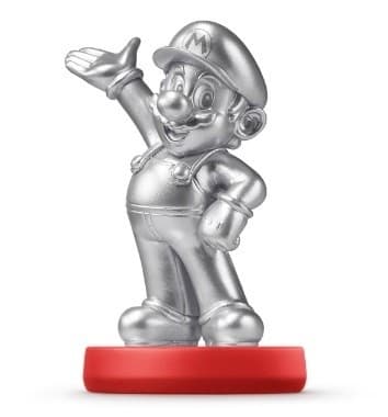Super Mario Brothers - Mario - Amiibo - Amiibo Super Mario Series - Silver