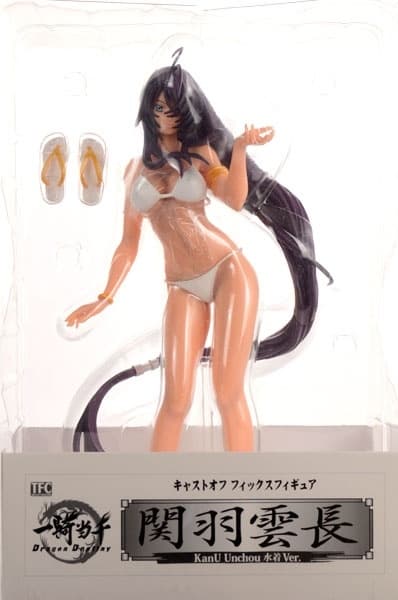 Ikki Tousen Dragon Destiny - Kan'u Unchou - TFC - 1/7 - Mizugi Ver., view 2 of 4