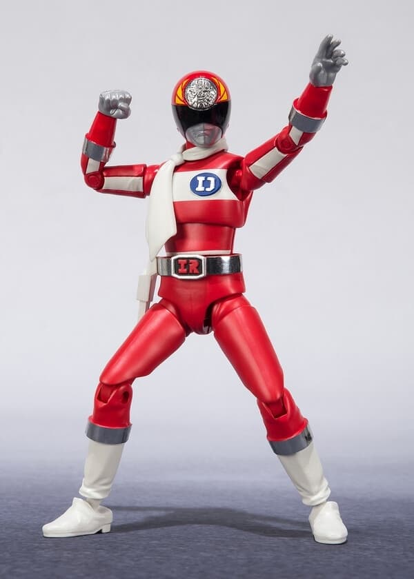 Denshi Sentai Denziman - Denzi Red - Bandai Shokugan - Candy Toy - Shodo Super