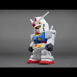 Kidou Senshi Gundam - RX-78-2 Gundam - Jumbo Soft Vinyl Figure SD, view 10 of 11