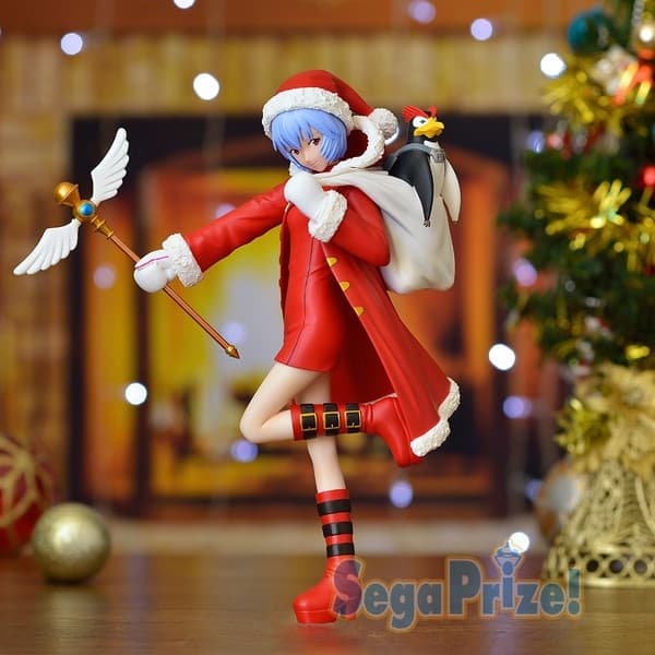 Shin Seiki Evangelion - Ayanami Rei - PenPen - PM Figure - Christmas