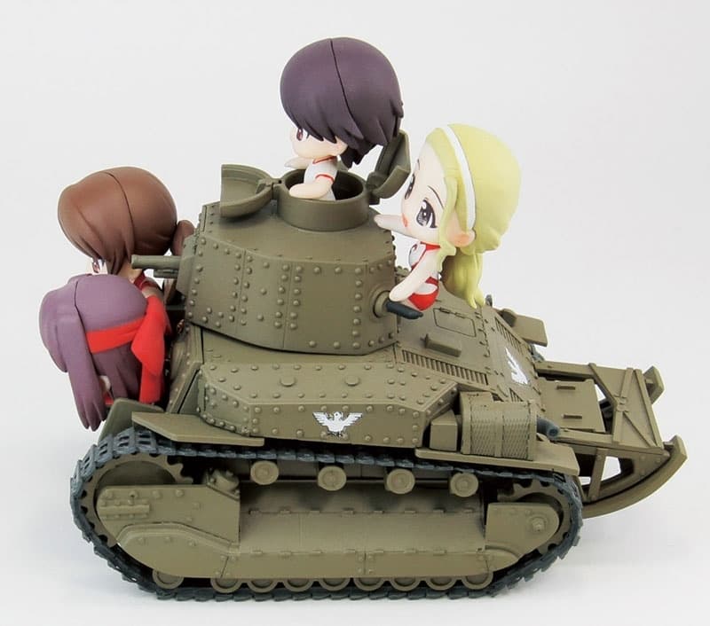 Girls und Panzer - Isobe Noriko - Kawanishi Shinobu - Kondou Taeko - Sasaki Akebi - Pair-Dot - Type 89 I-Go -…, view 2 of 3