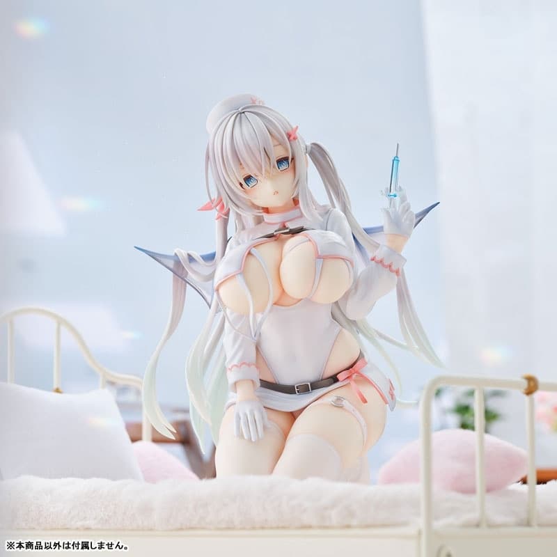 sune Illustration "Succubus Nurse Makina-san" 1/6 Complete Figure, view 3 of 11
